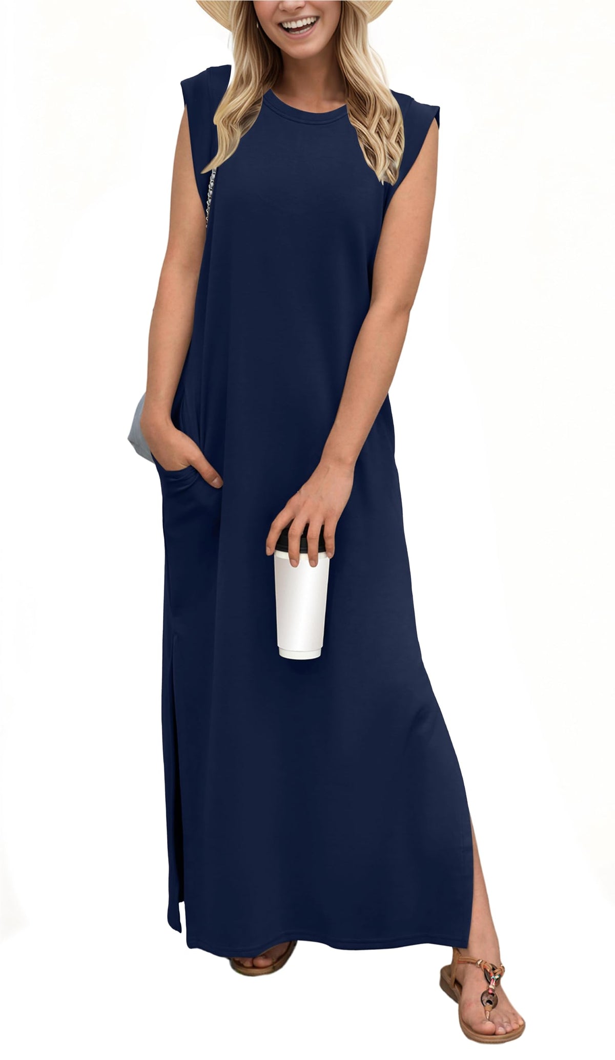 Cove Wrinkle-Free Split Maxi Dress