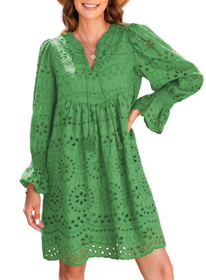 Mireille Eyelet Lace Dress