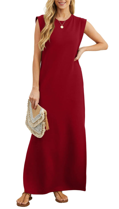 Cove Wrinkle-Free Split Maxi Dress