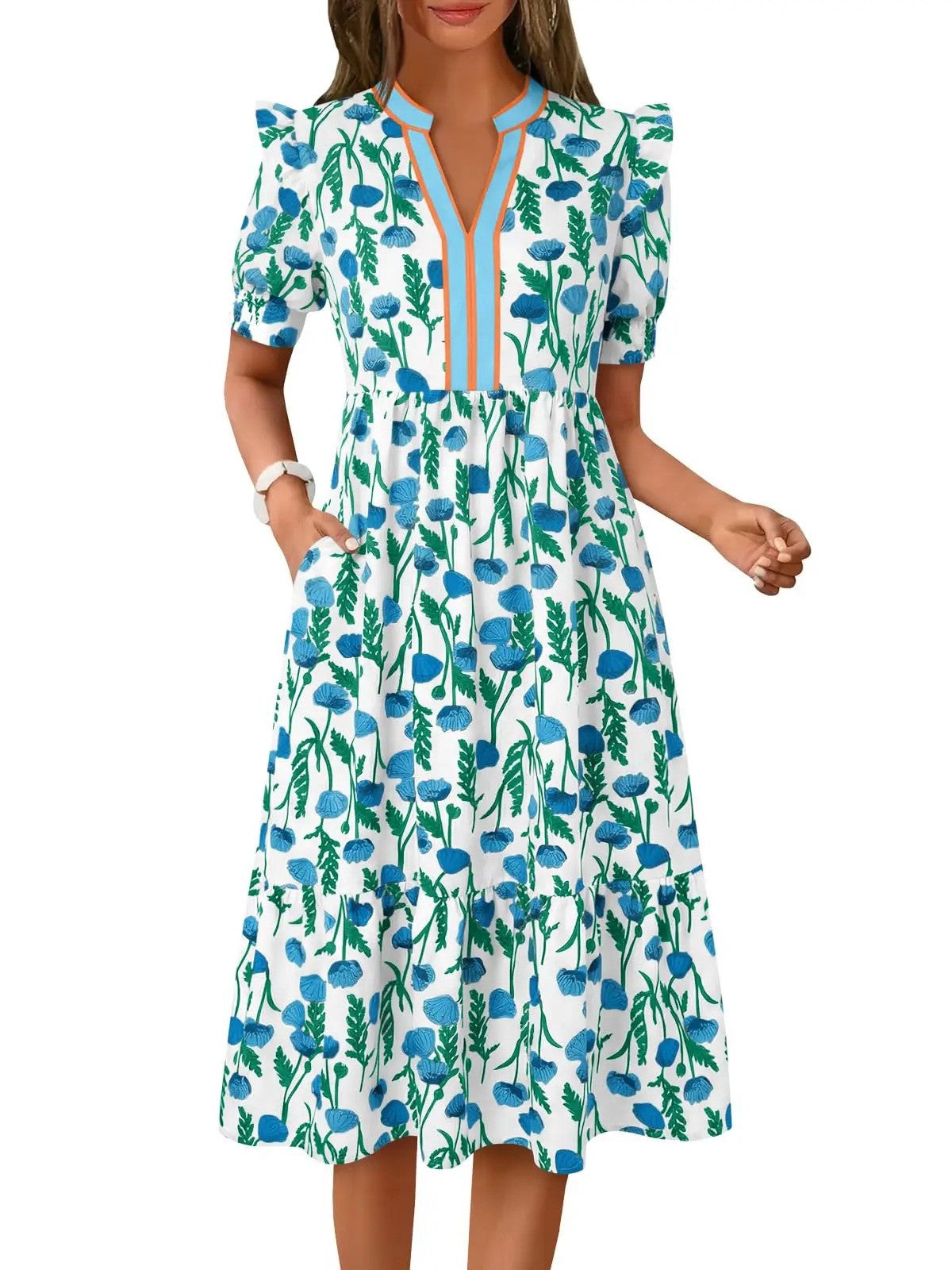 Margot Floral Maxi Dress