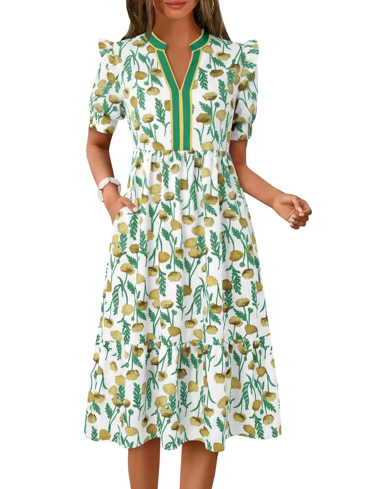 Margot Floral Maxi Dress