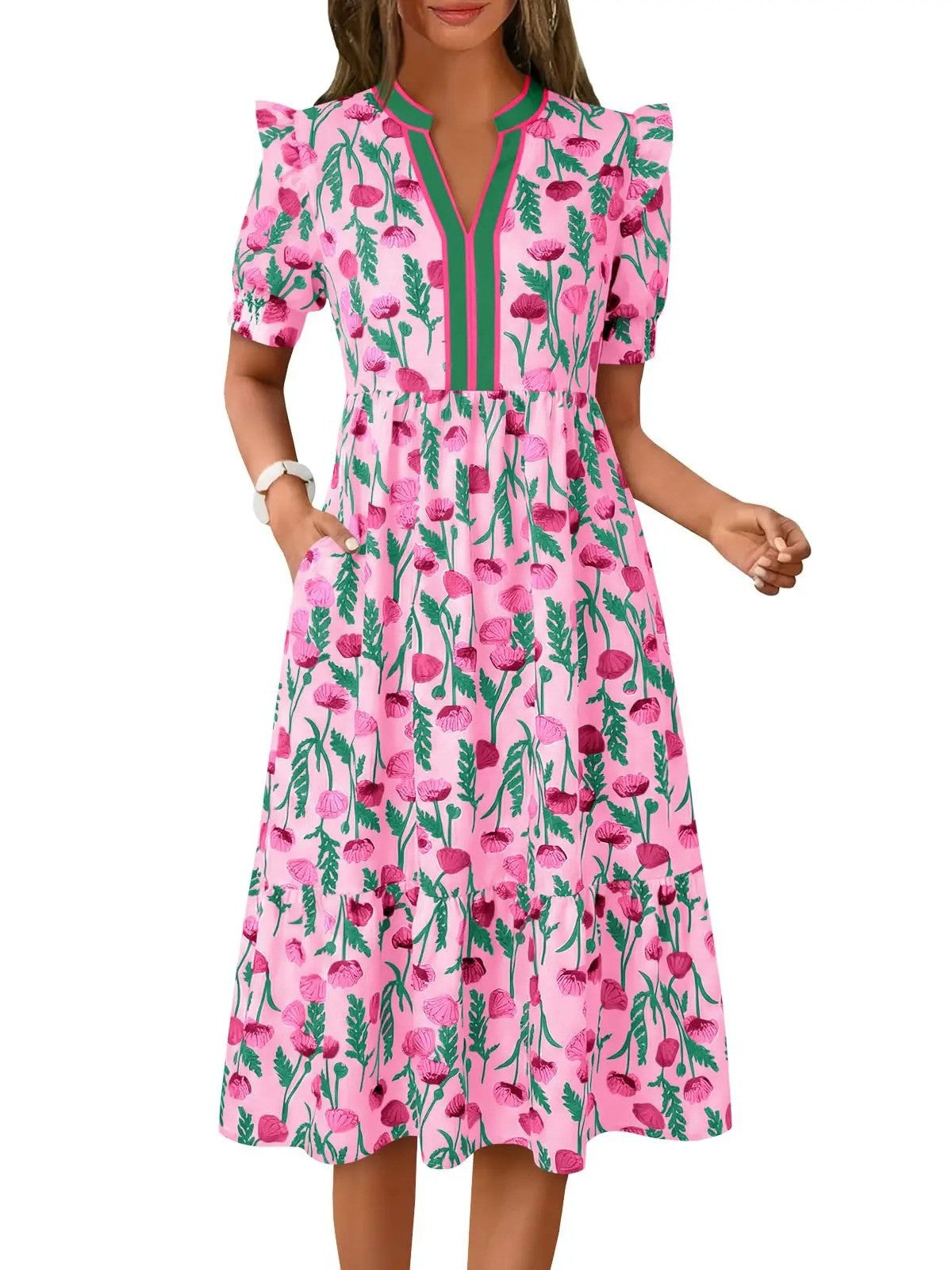 Margot Floral Maxi Dress