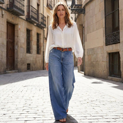 Josephine Wide-Leg Vintage Jeans