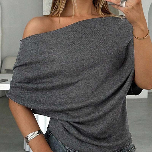 Solene Off-Shoulder Batwing Top