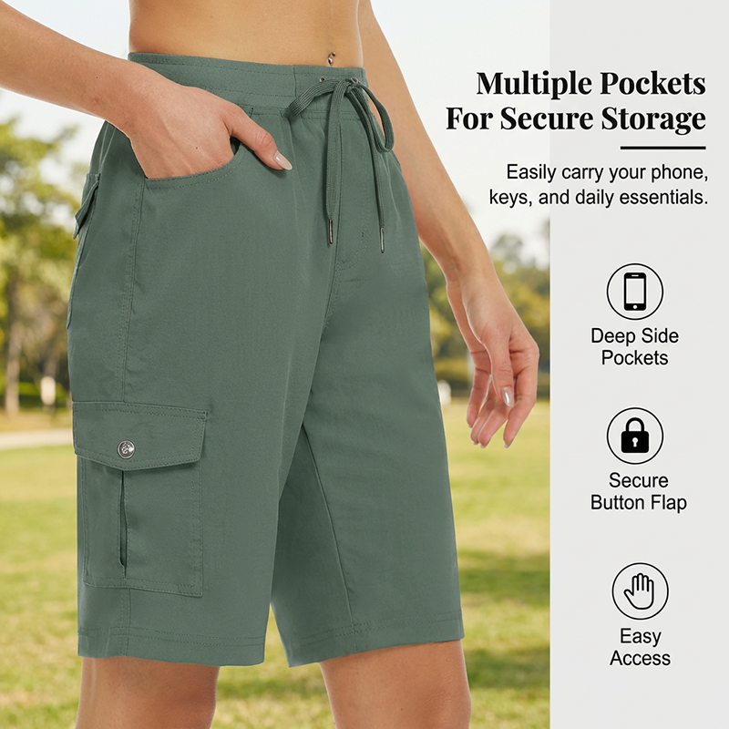 Yara Quick-Dry Cargo Shorts