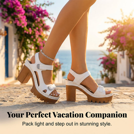 Zelie Adjustable Platform Sandals