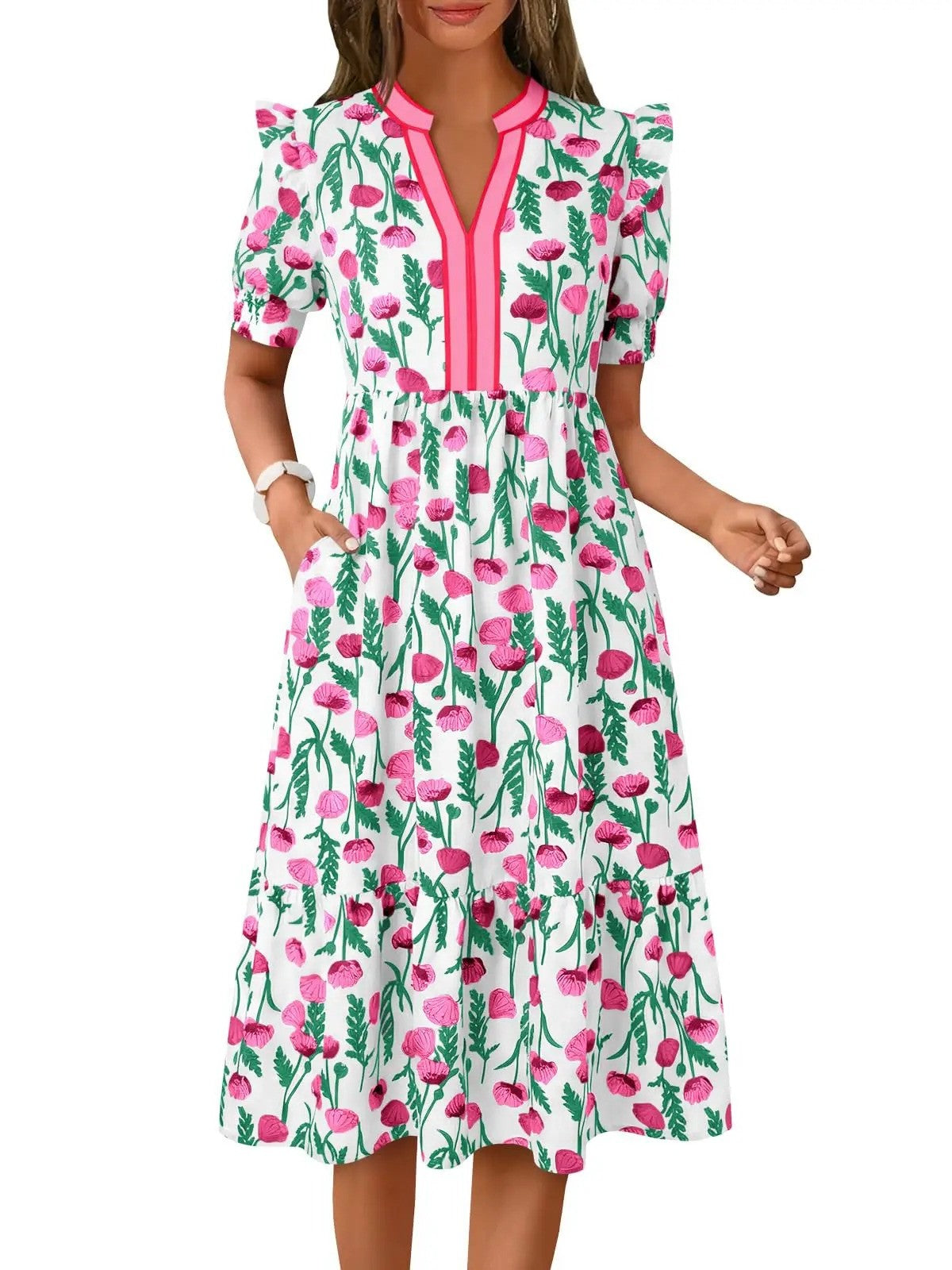 Margot Floral Maxi Dress